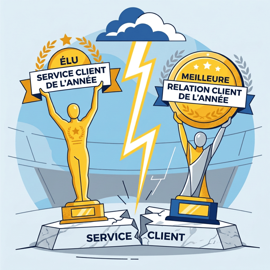 Remplacement annoté par service client